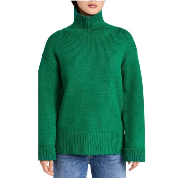 Alex Mill Green Turtleneck Sweater - Picture 5 of 16
